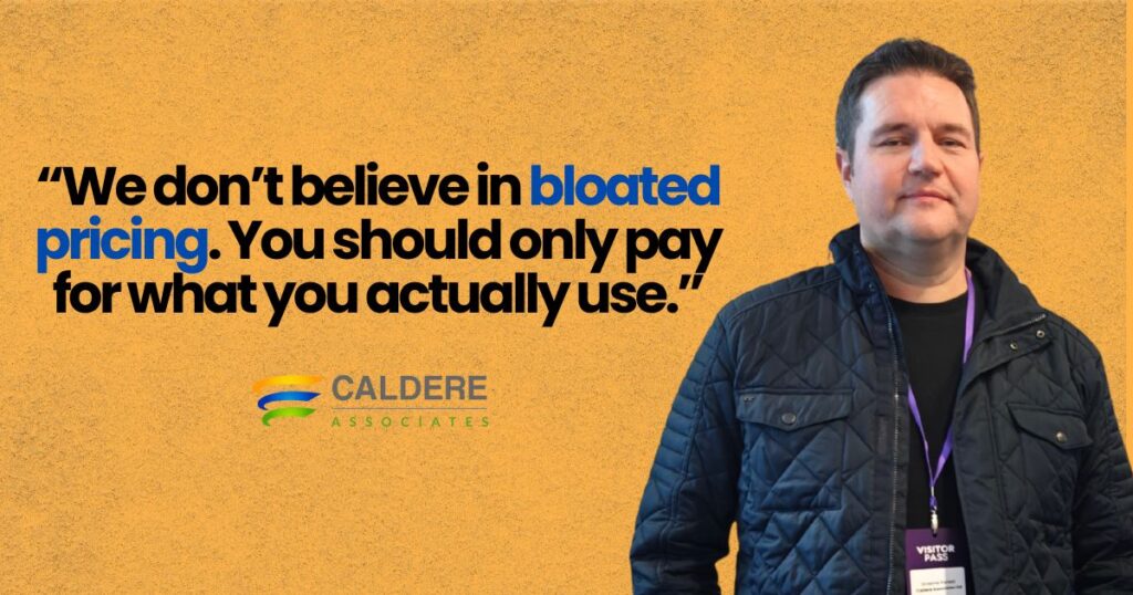 Graeme Forrest, a CRM consultant who doesn't believe in bloated pricing for a CRM.